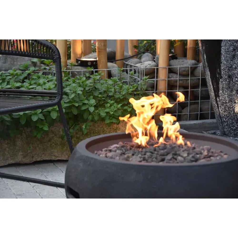 Modeno York 27" Propane Fire Bowl with Cover