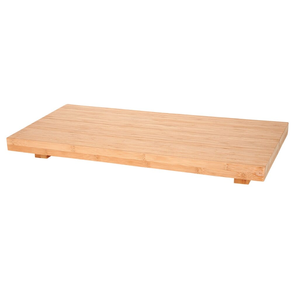 Oneida Eco-Amigo Rectangular Bamboo Wood Display Riser