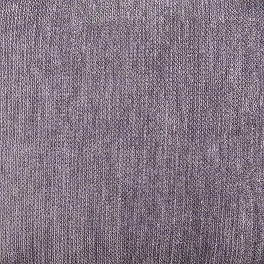 LR Home Serena Cube Pouf, Gray