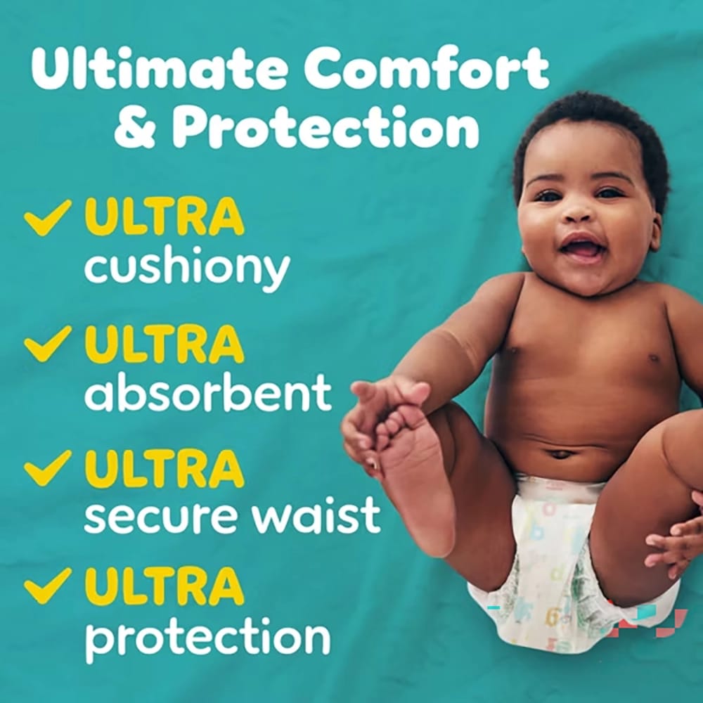 Pampers Baby Dry Diapers Super Pack, Size 5, 78 Pack