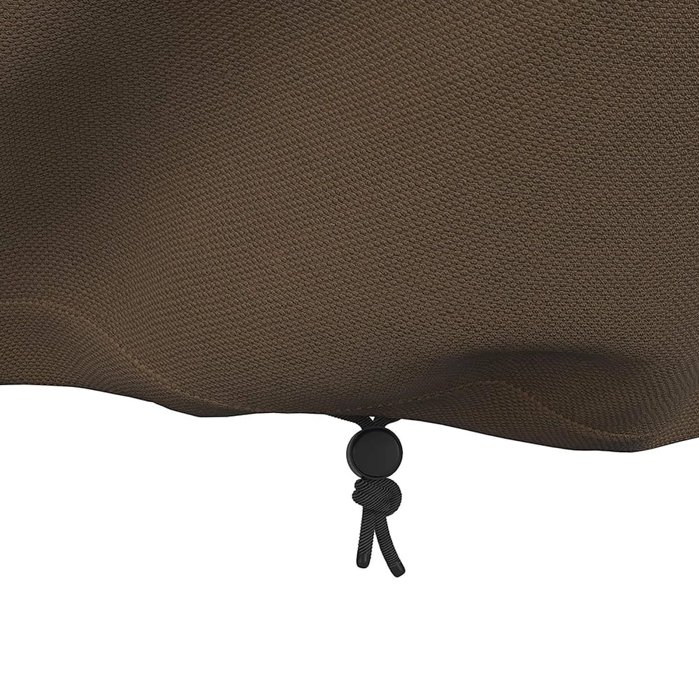 Side Table Patio Cover, Brown/White