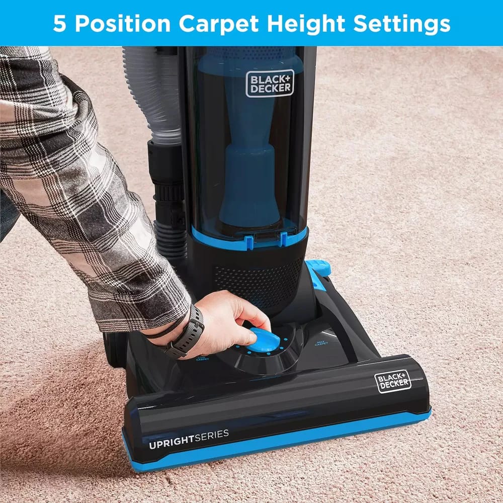 BLACK+DECKER UprightSeries Multi-Surface Upright Vacuum with HEPA Filtration