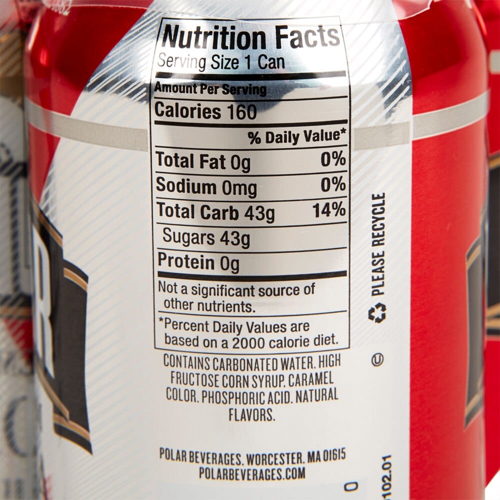 Polar Cola Soda, 12 fl oz, 6 Count