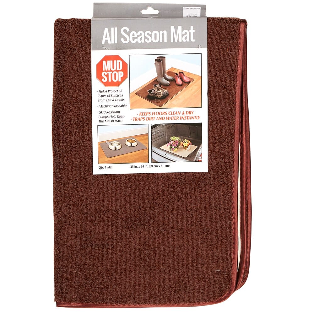 Mud Stop Jumbo All Seasons Mat, 24" x 35"