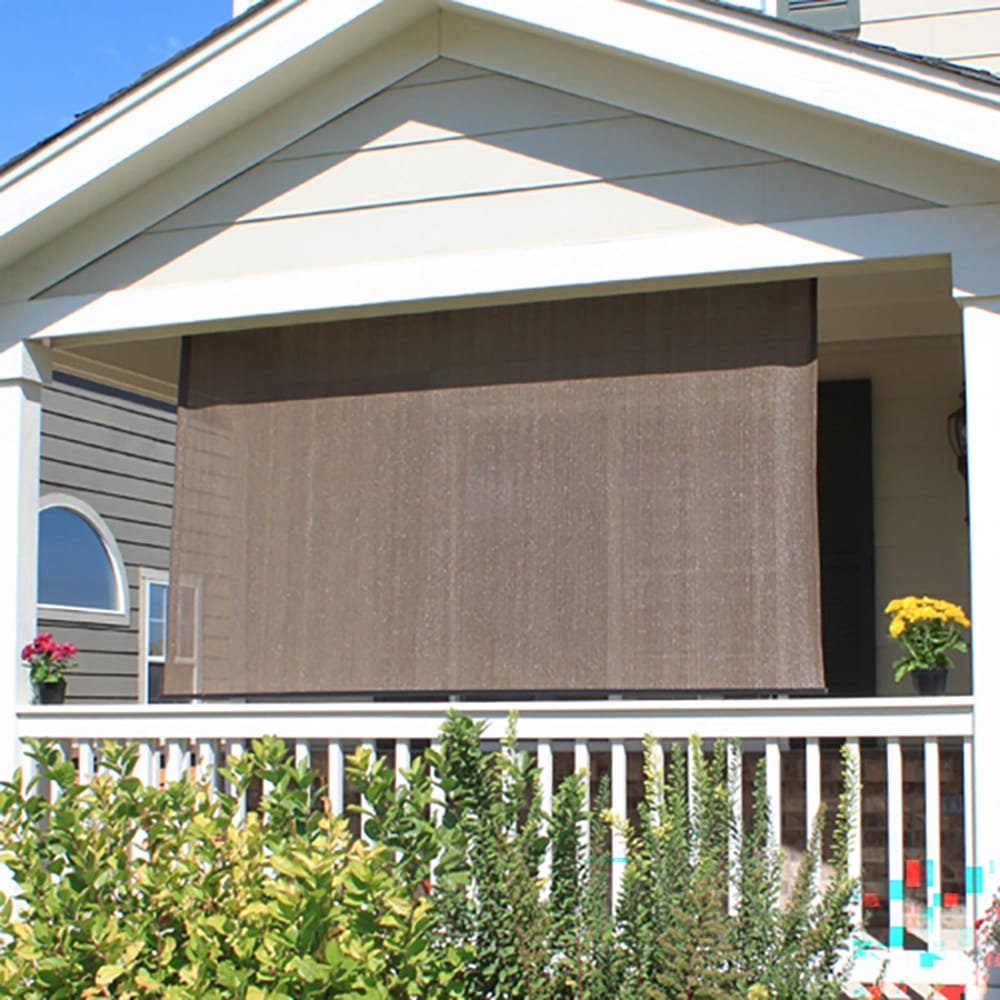 Outdoor Sun Shade, Brown, 6' x 6'