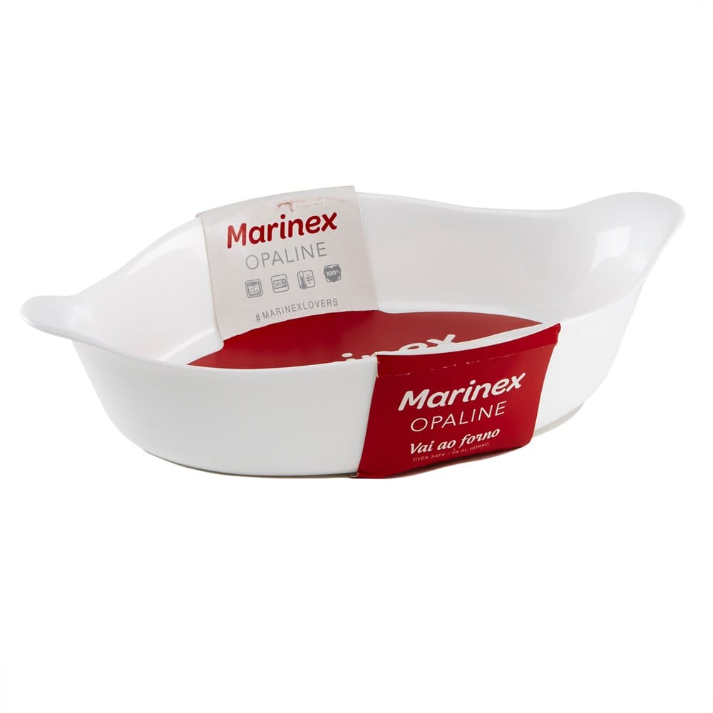 Marinex Opaline Oval Roaster, 1.47 Qt
