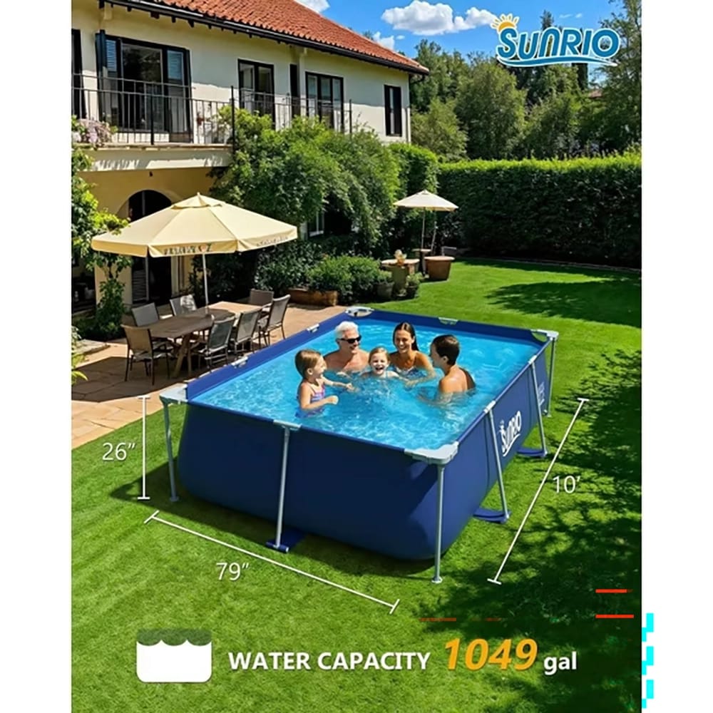 Sunrio 10' x 26" Rectangle Above Ground Pool