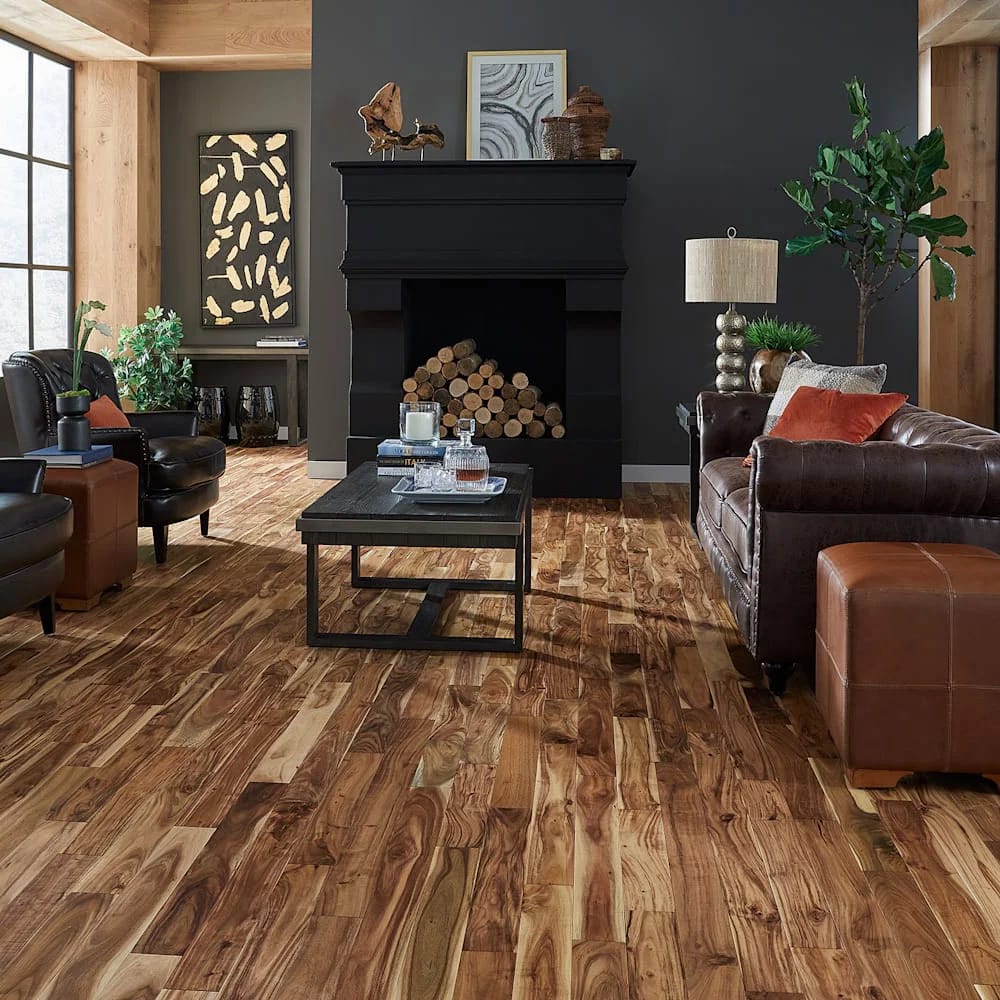 Virginia Mill Works 3/4" Tobacco Road Acacia Solid Hardwood Flooring, Brown, 23.6 sq. ft. ($8.25/sq. ft.)