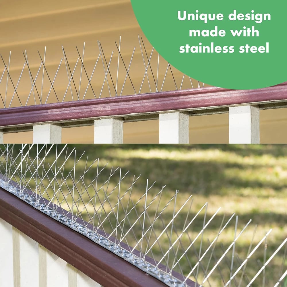 Bird Blinder 33' Stainless Steel Bird Spikes