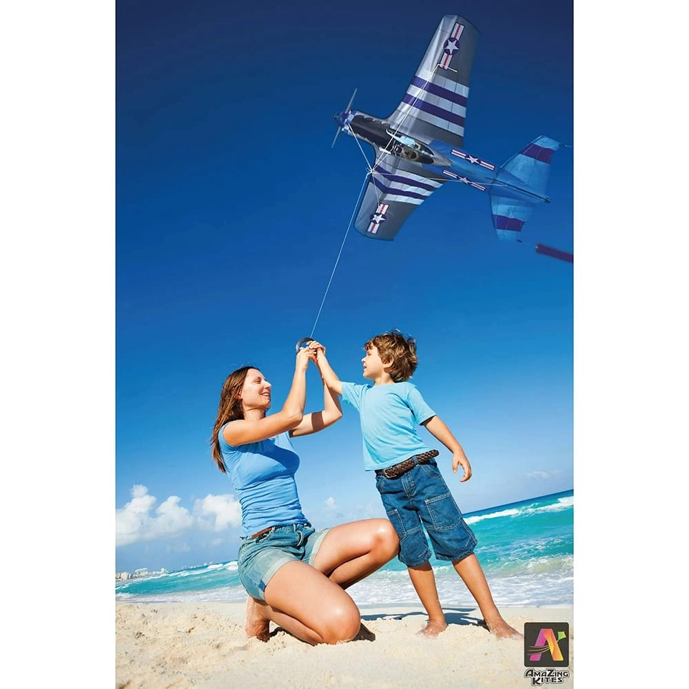 AmaZing Kites 55" Fighter Plane Kite