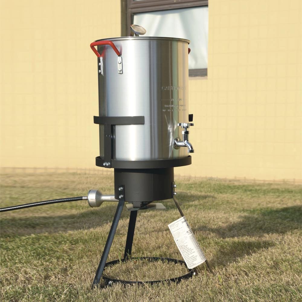 Red Mountain Valley 30 Qt. Propane Gas Turkey Fryer with Spigot