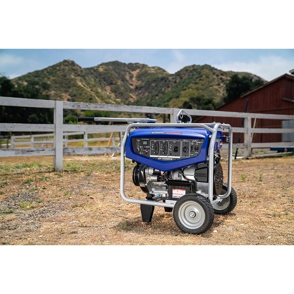 Yamaha 7200 -Watt Electric Start Generator with CO Sensor