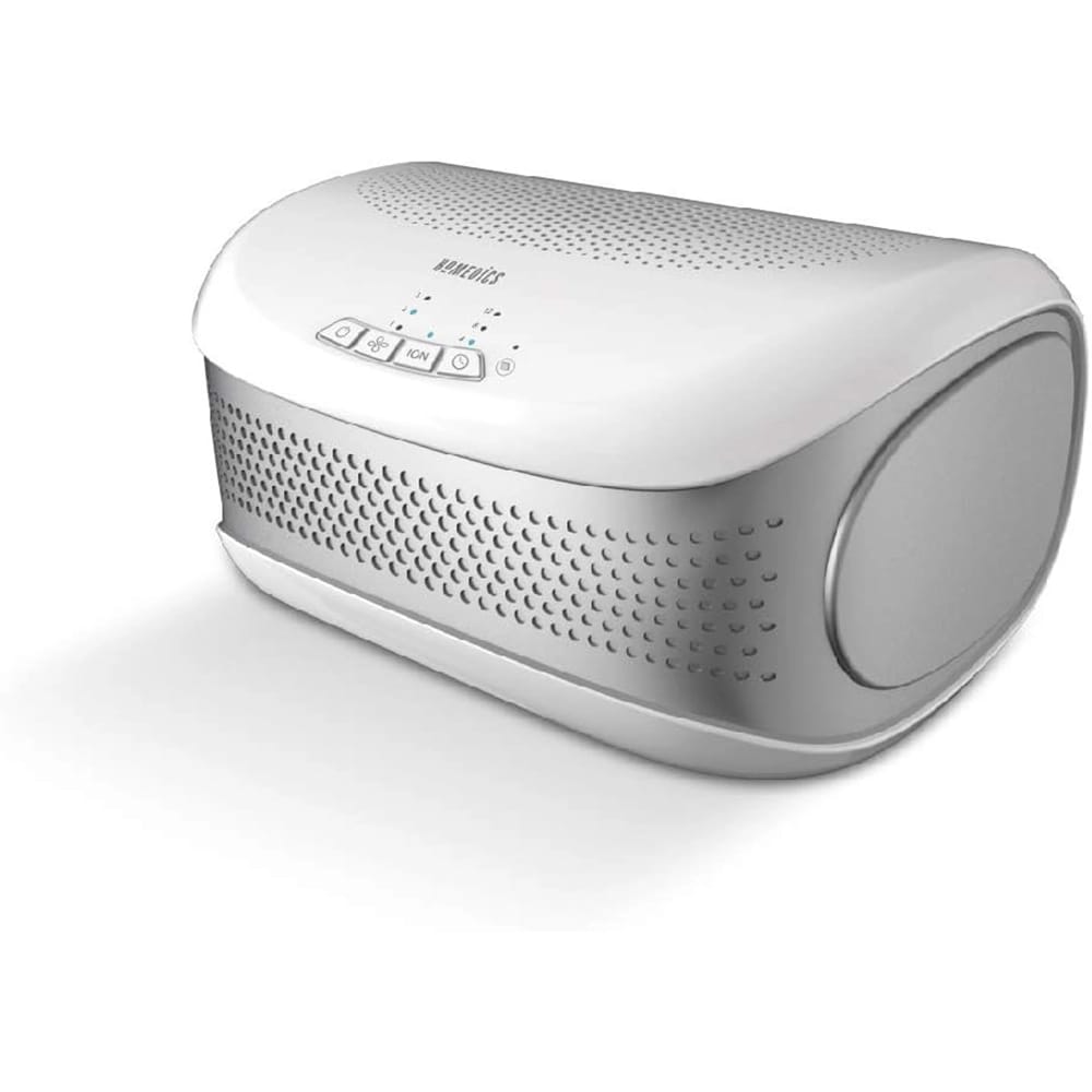 Homedics Total Clean Desktop Air Purifier, White