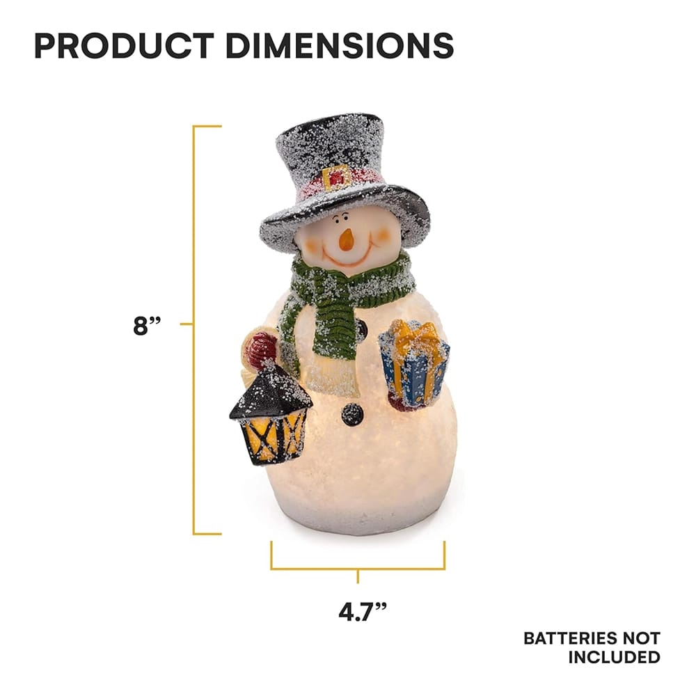 VP Home LED Snowman Figurine
