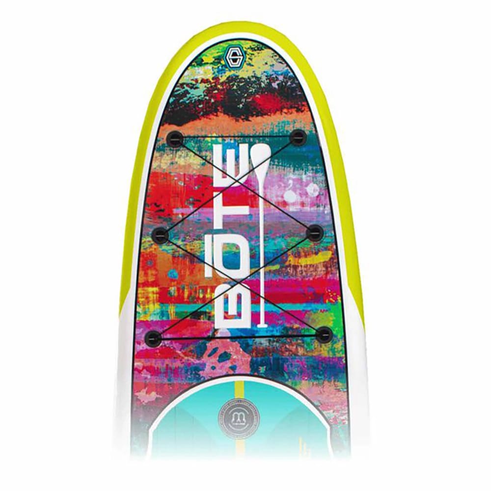 BOTE 10' x 6" Breeze Gatorshell Native Paddle Board with Paddle, Native Spectrum