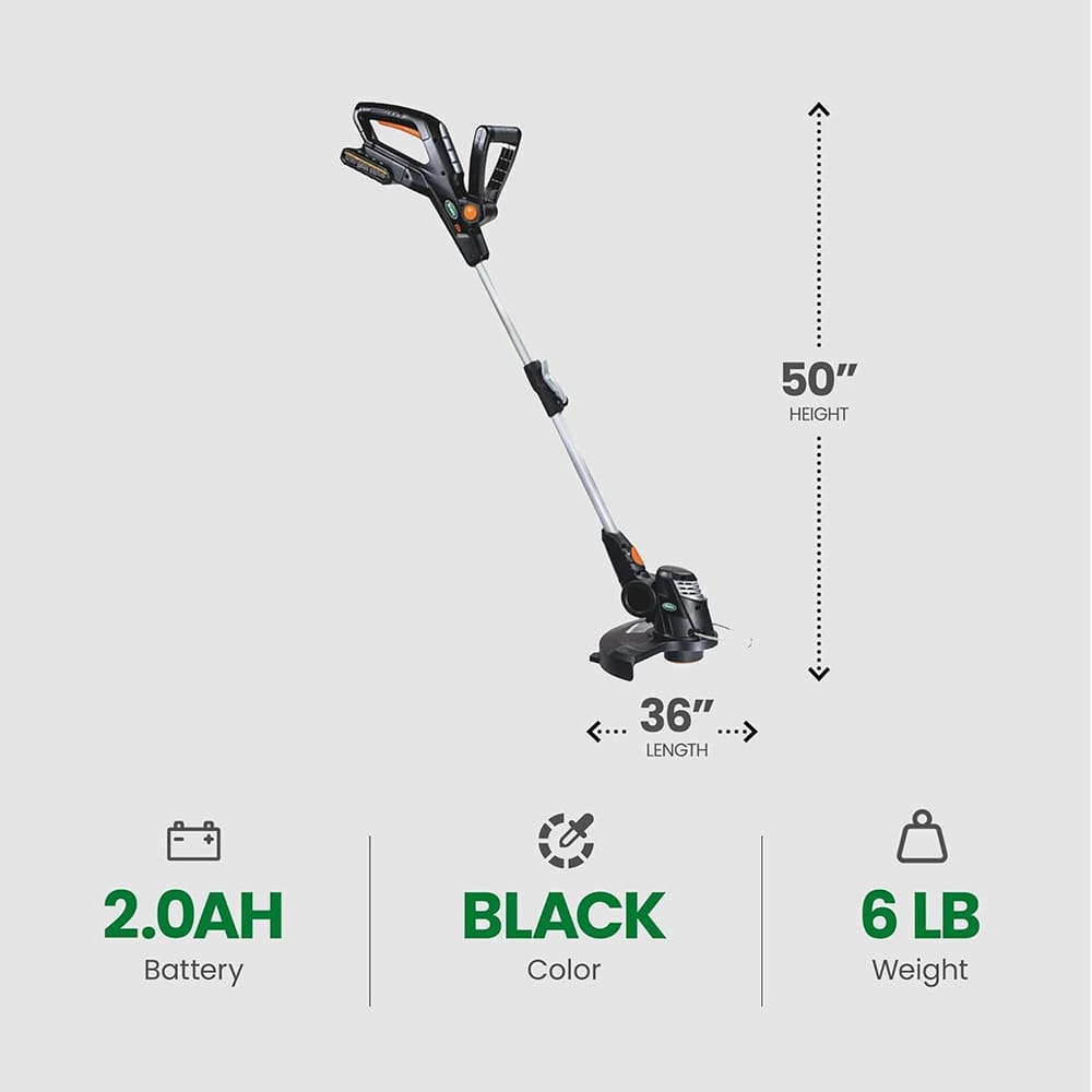 Scotts 20-Volt 12" Cordless String Trimmer