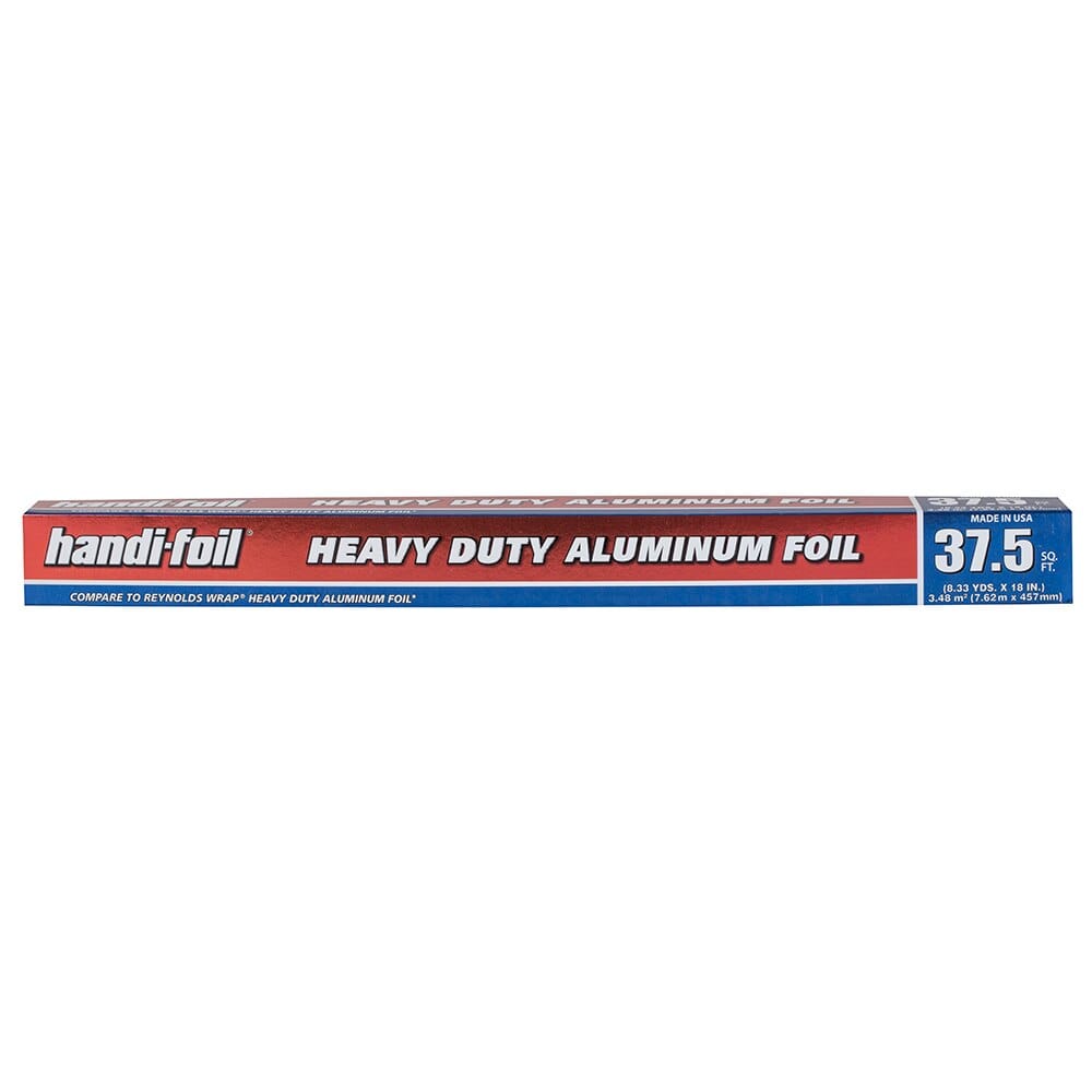 Handi-Foil Heavy-Duty Extra-Wide Aluminum Foil Wrap, 37.5 Sq ft