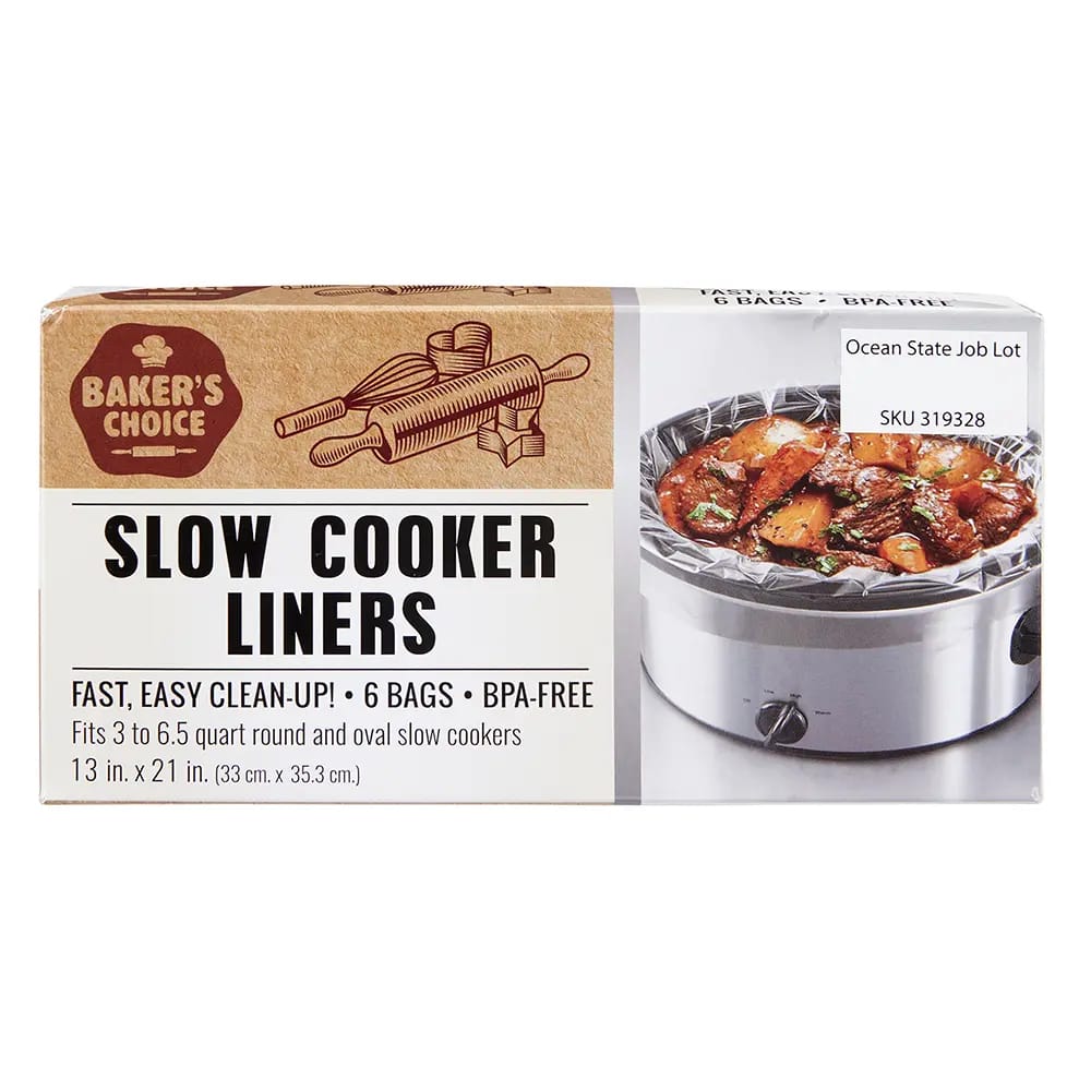 Baker's Choice Slow Cooker Liners, 6 Count