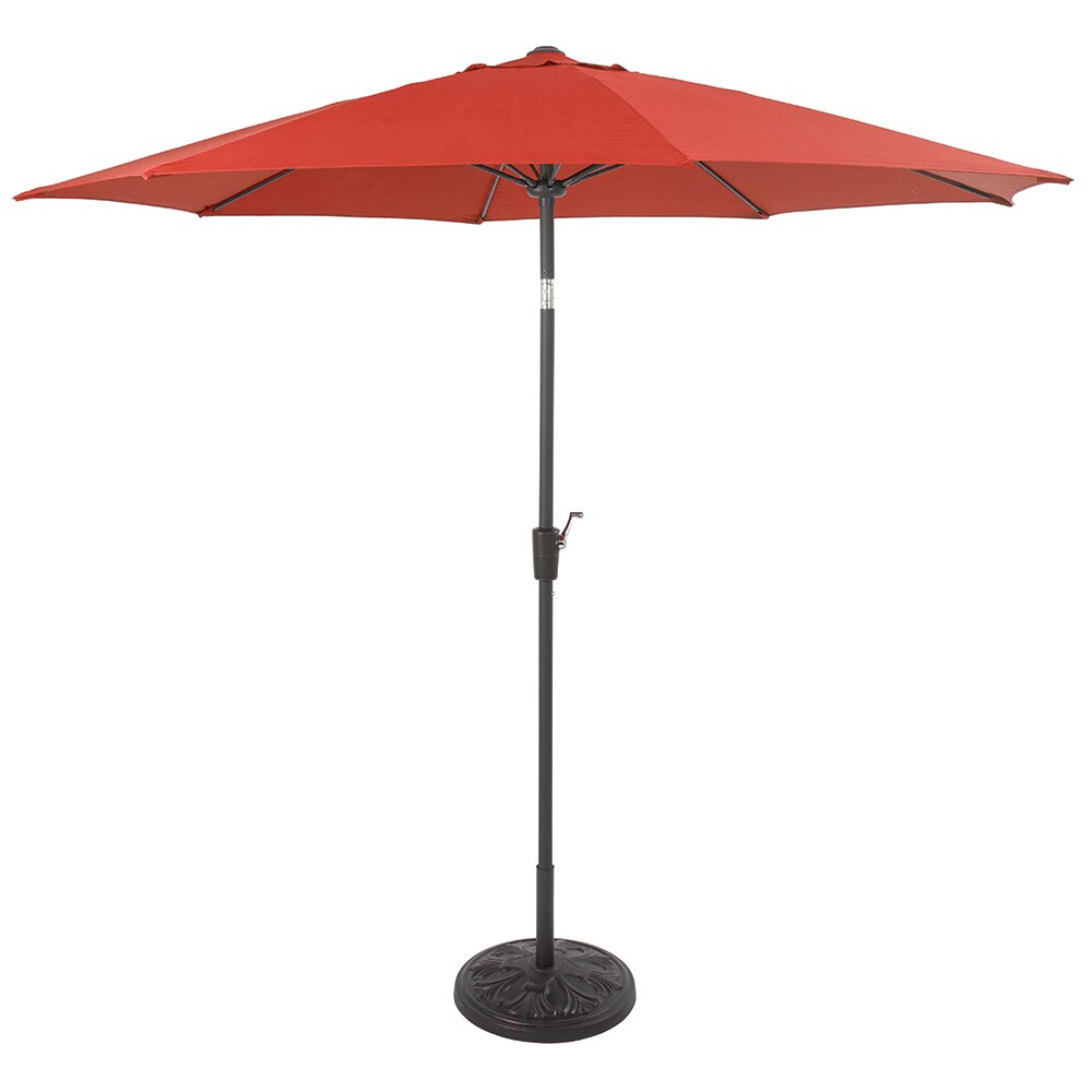 harbor freight outdoor patio umbrella Treasure Garden  11 ft Octagonal (High-Perform Constructed with an aluminum frame with powder coated bronze finish Pool Buoy Floating Pool Umbrella