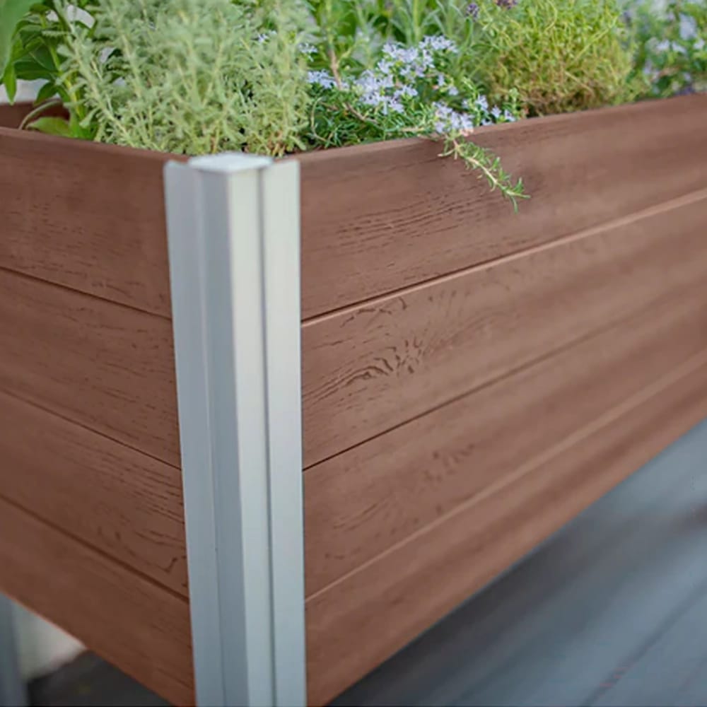 Vita Urbana Greens Elevated Garden, Espresso