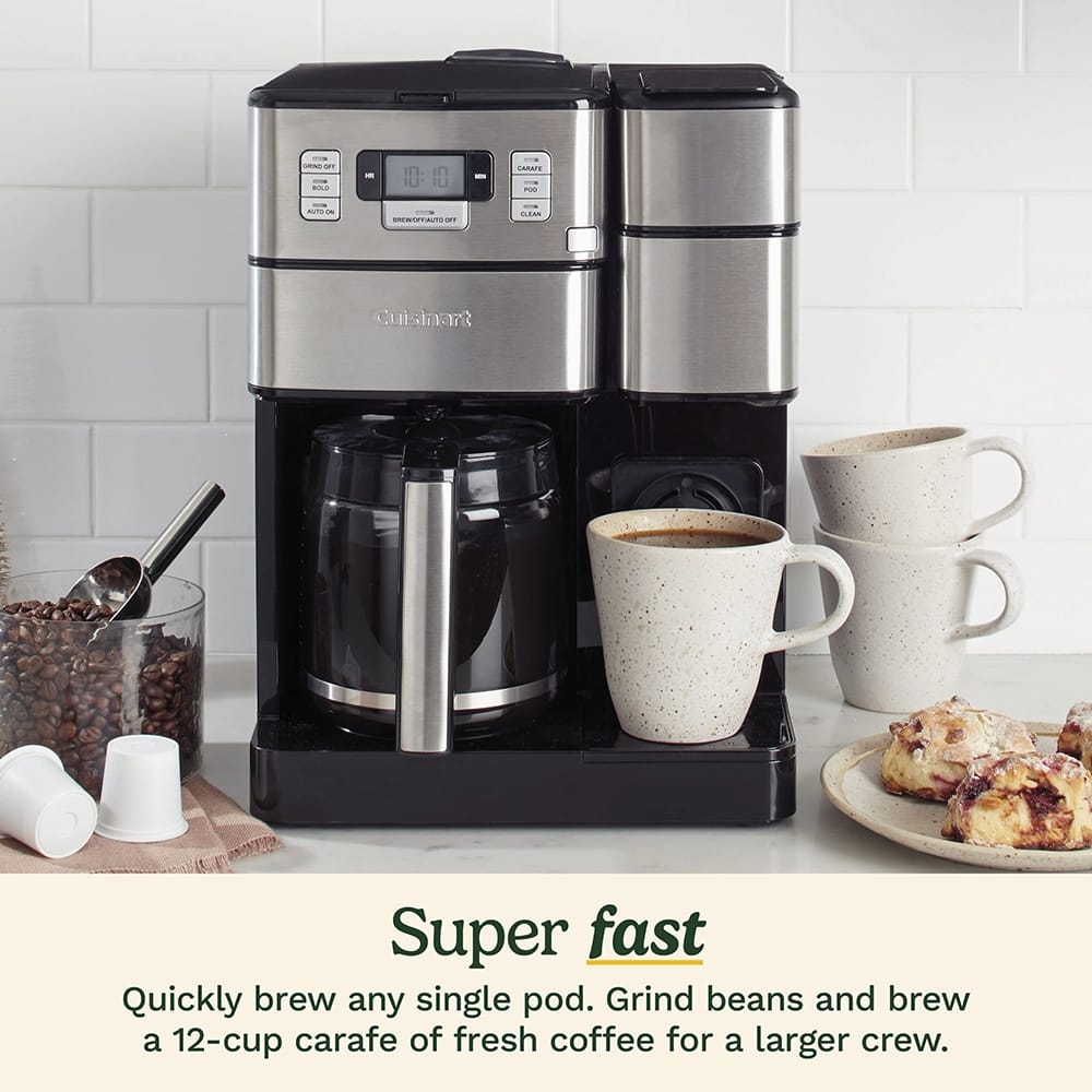 Cuisinart Coffee Center Grind & Brew Plus, Black