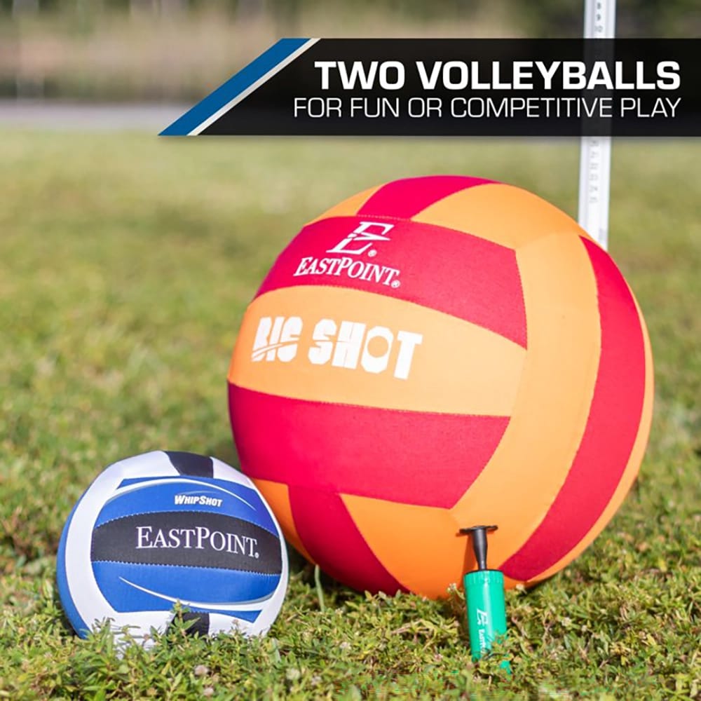 EastPoint Sports Volleyball and Badminton Combo Set