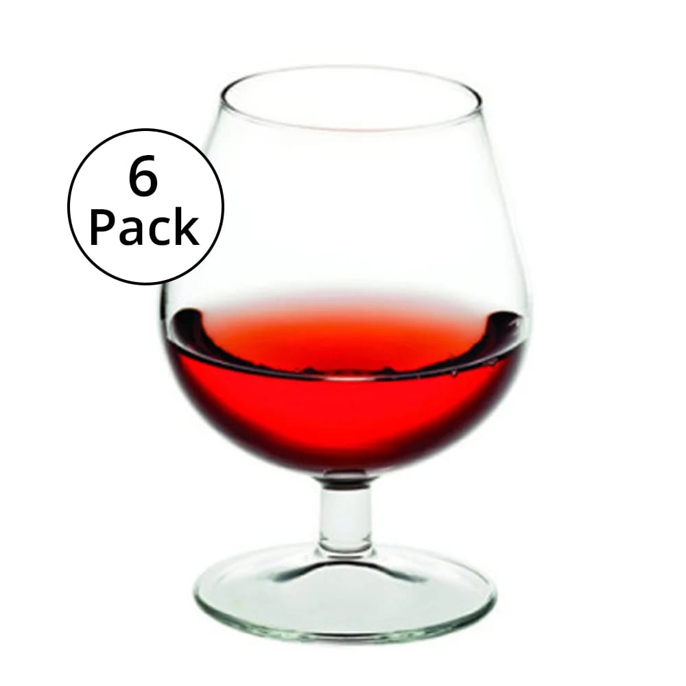 Hostelvia by Vicrila Conac Glasses, 8.3 oz, 6-Pack