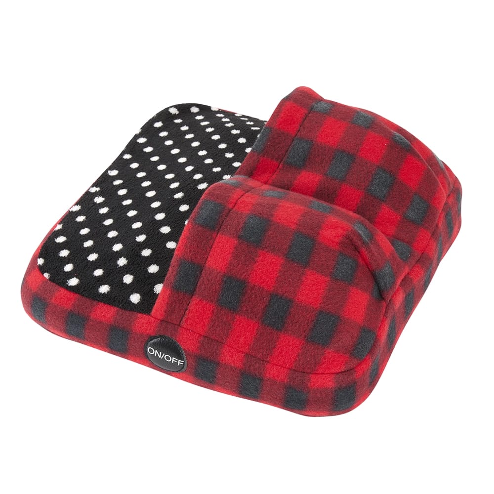 HoMedics Portable Foot Massager, Red/Black