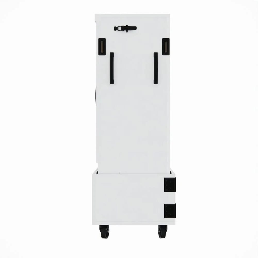 RoomAndLoft Murphy Cabinet Bed, Queen, White