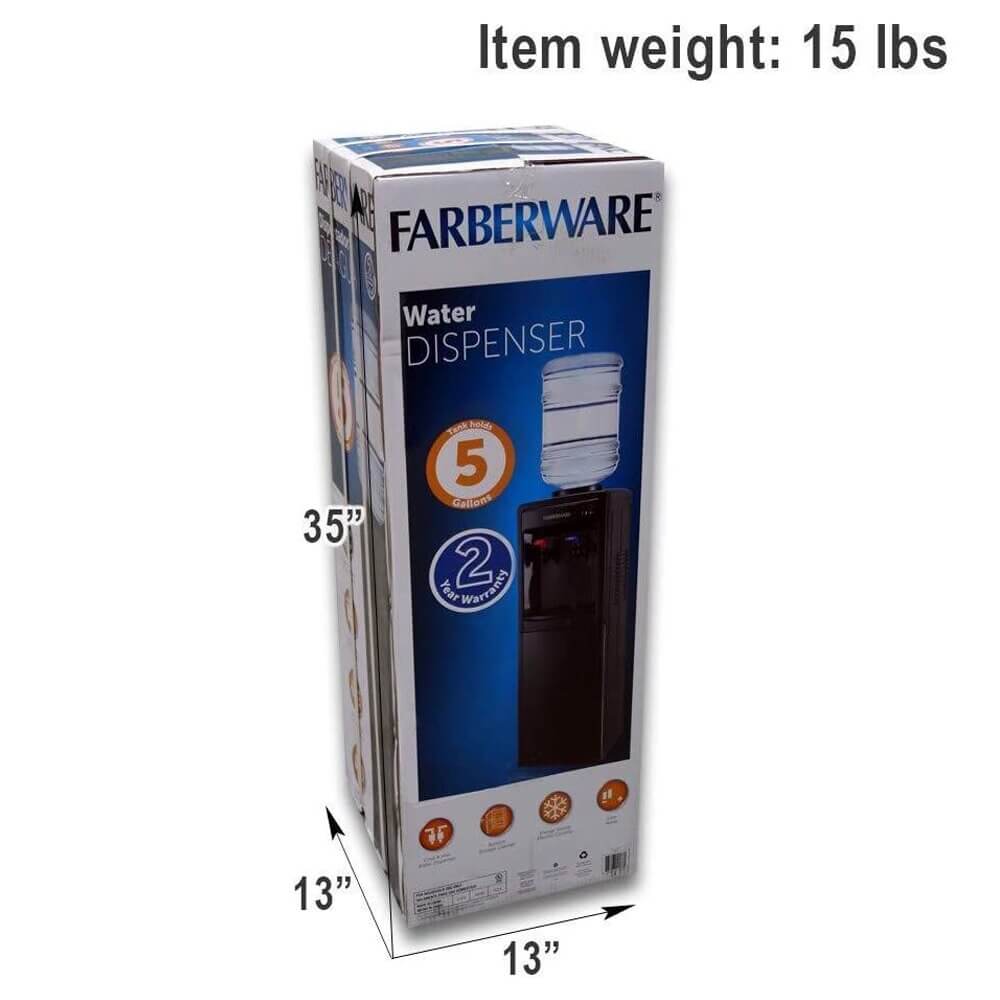 Farberware Freestanding Hot and Cold Water Dispenser