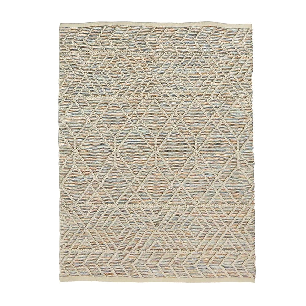 Hand Woven Polyester Indoor/Outdoor Rug, Multicolor, 5' x 7'