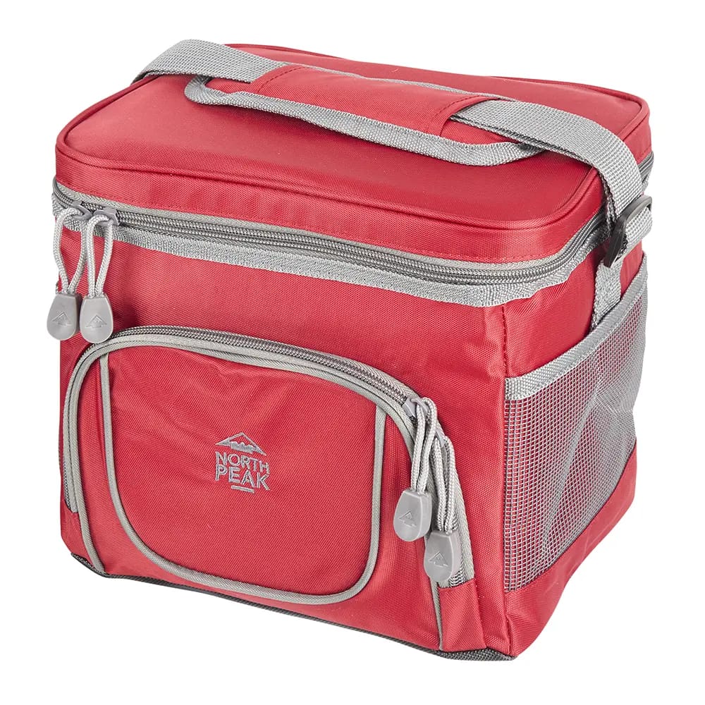 North Peak 9-Can Hardliner Cooler, Red