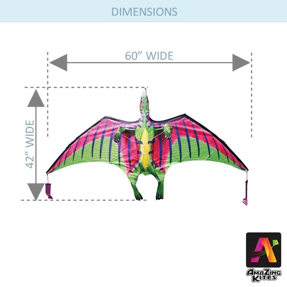 AmaZing Kites 60" Pterosuar Ripstop Nylon Kite