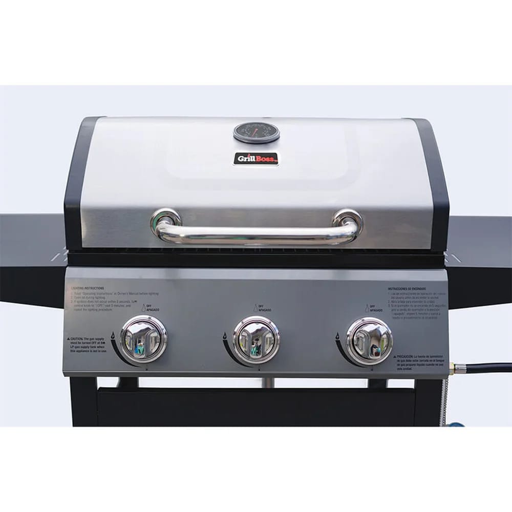 Grill Boss 3-Burner Gas Grill, 27,000 BTU