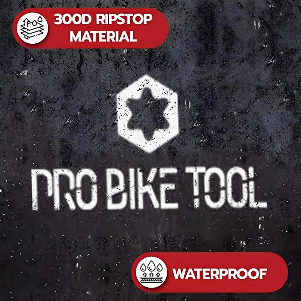 PRO BIKE TOOL XXL Waterproof Bike Cover, Black