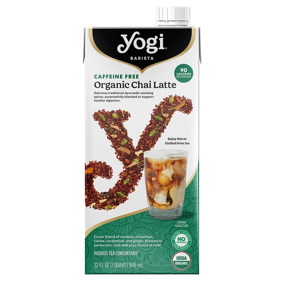 Yogi Barista Caffeine Free Organic Chai Latte, 32 fl. oz.