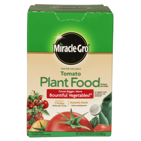 Miracle-Gro Water Soluble Tomato Plant Food, 1.5 lbs