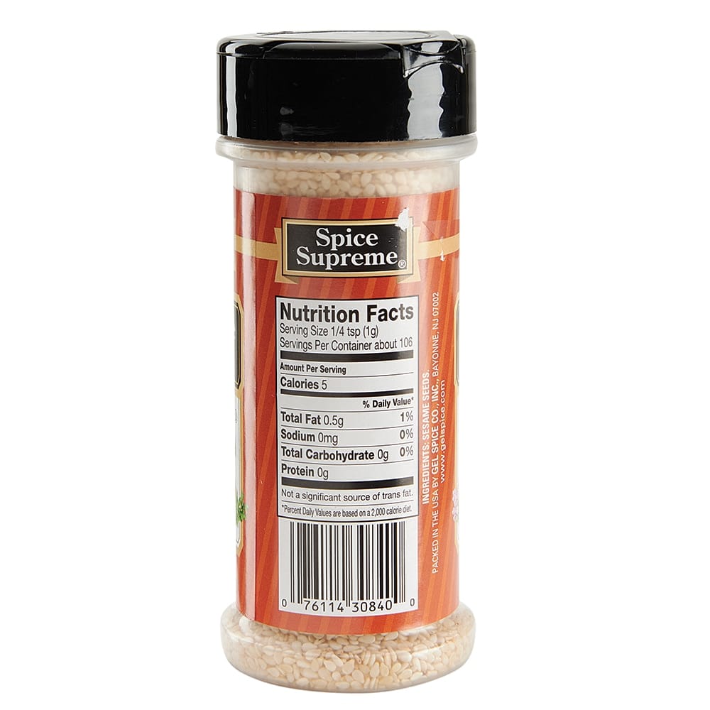 Spice Supreme Sesame Seed, 3.75 oz