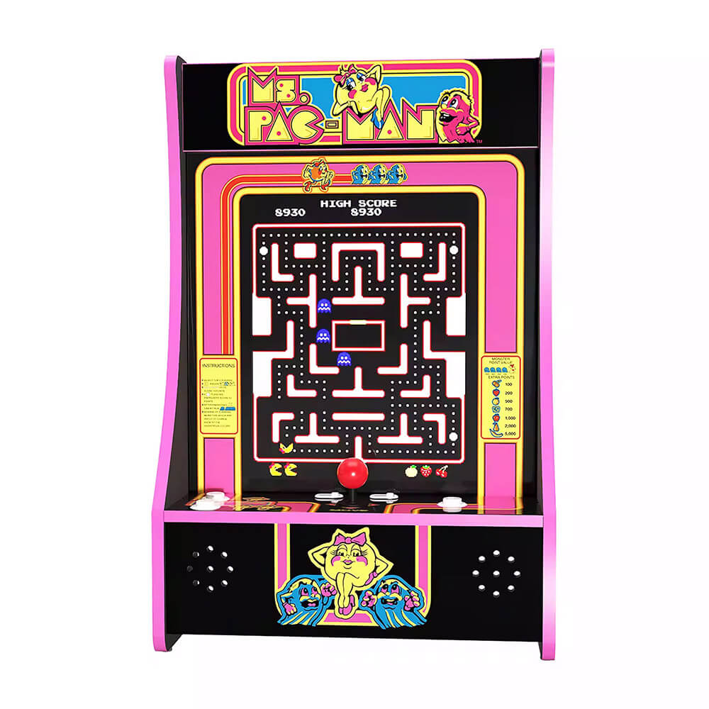 Arcade1Up Ms. Pac-Man 40th Anniversary 10-in-1 Party-Cade