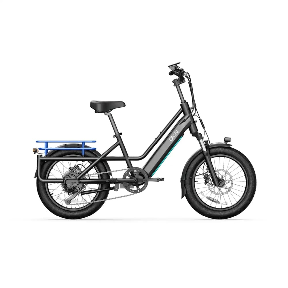Okai E-Kargo Cargo Utility eBike, Black