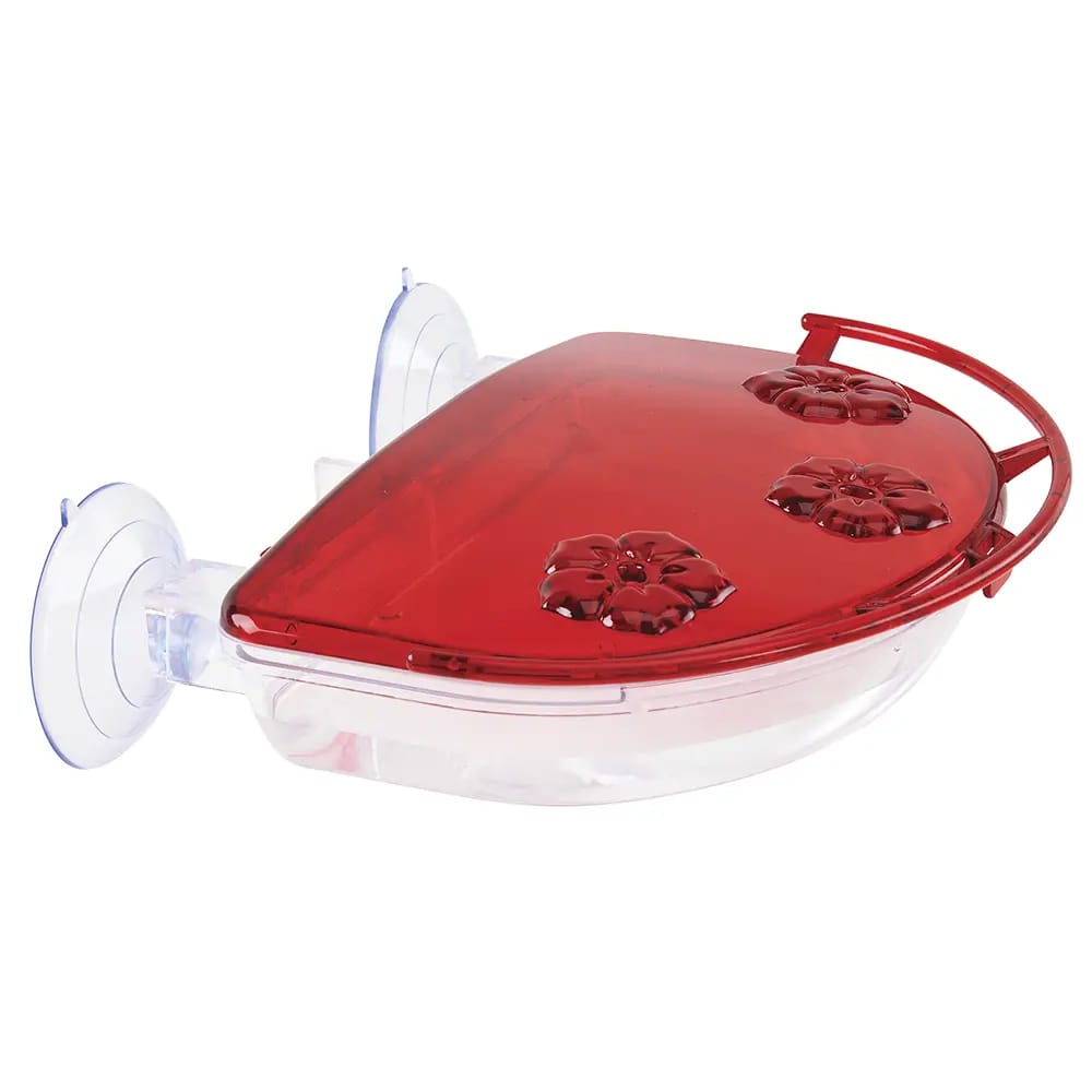 Yankee Trader Window Mount Hummingbird Feeder, 13.5 oz