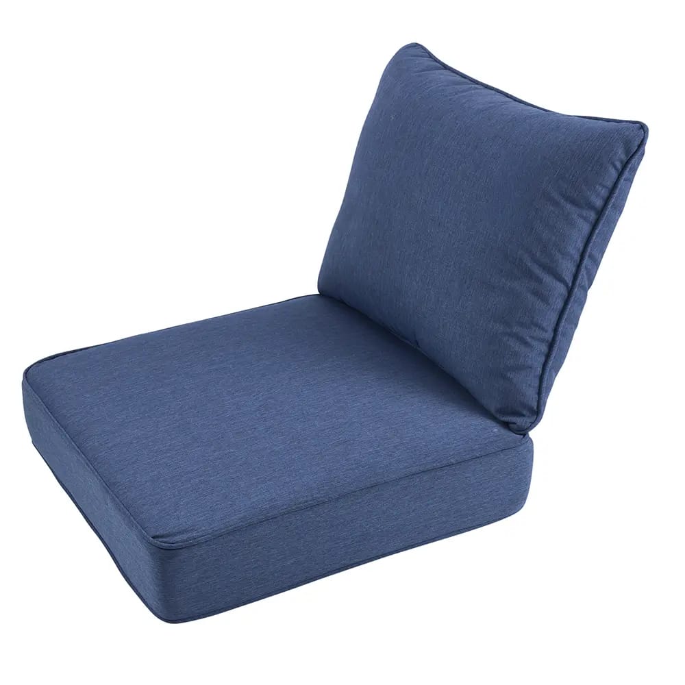 Outdoor Living Deep Seat Cushion, Navy