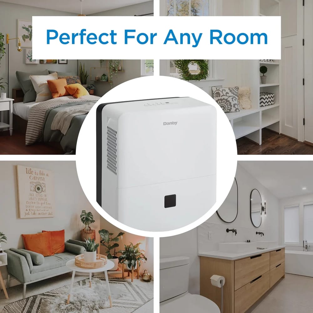 Danby 22-Pint Dehumidifier with Smart Dehumidify