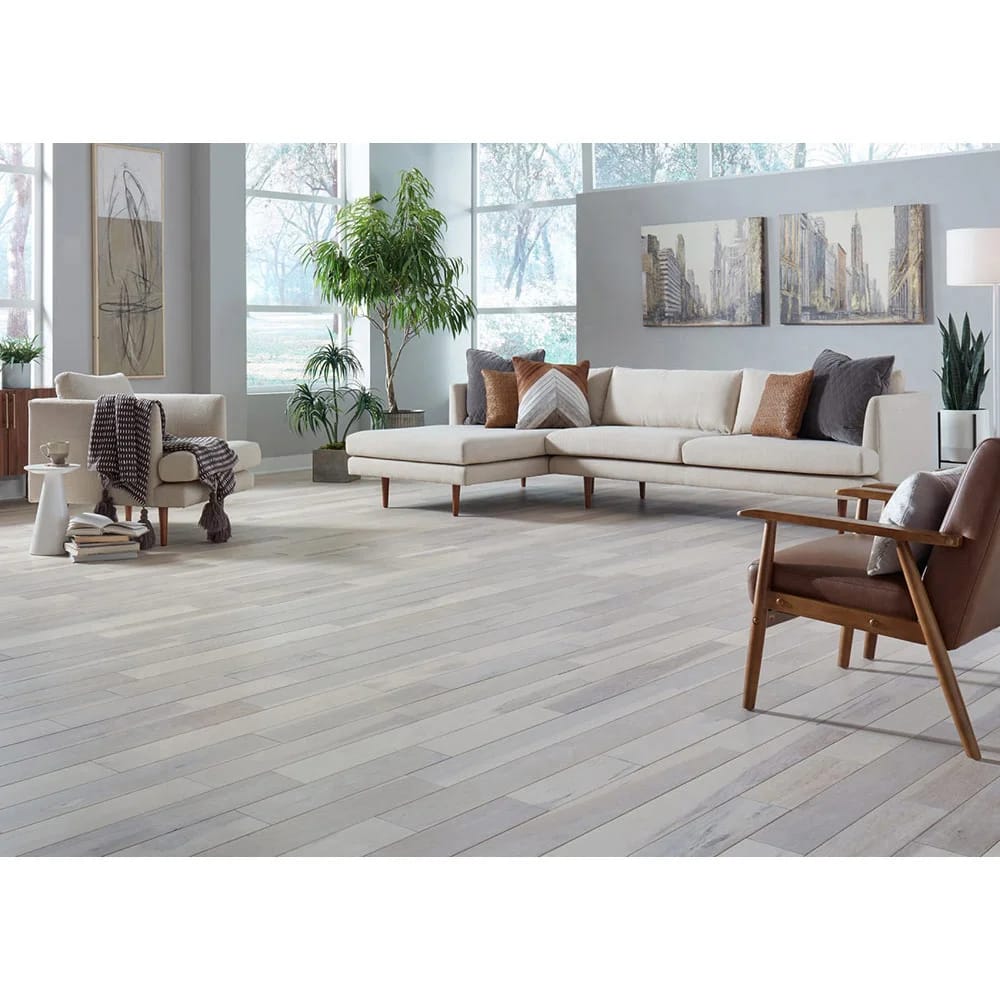 Bellawood Artisan 3/4" Hatteras Hickory Solid Hardwood Flooring, White, 20 sq. ft. ($8.75/sq. ft.)