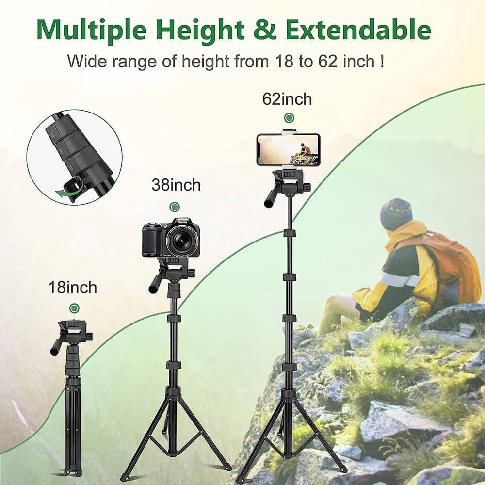 62" Tripod with Remote