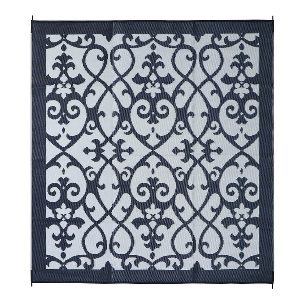 Aurora 9'x9' Reversible Patio Rug