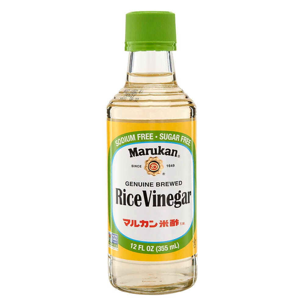 Marukan Genuine Brewed Rice Vinegar, 12 oz