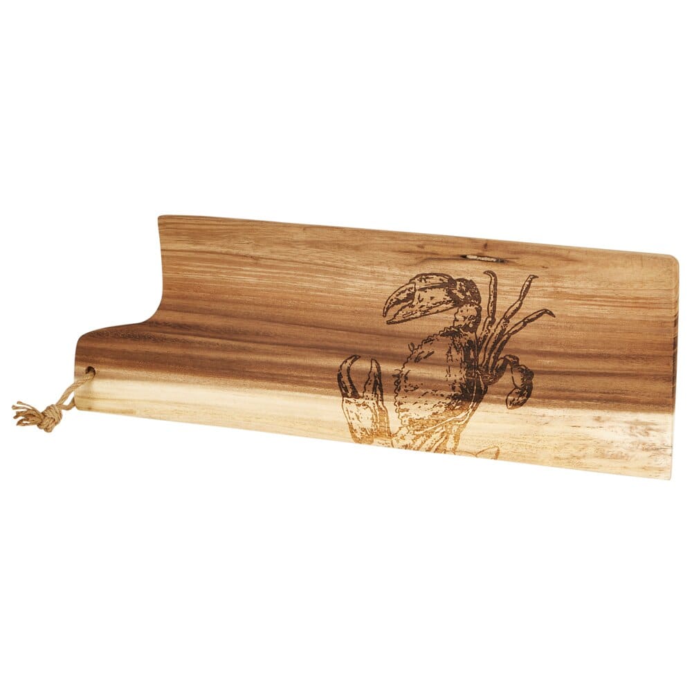 Smith & Callahan Acacia Cutting Board with Hemp Rope