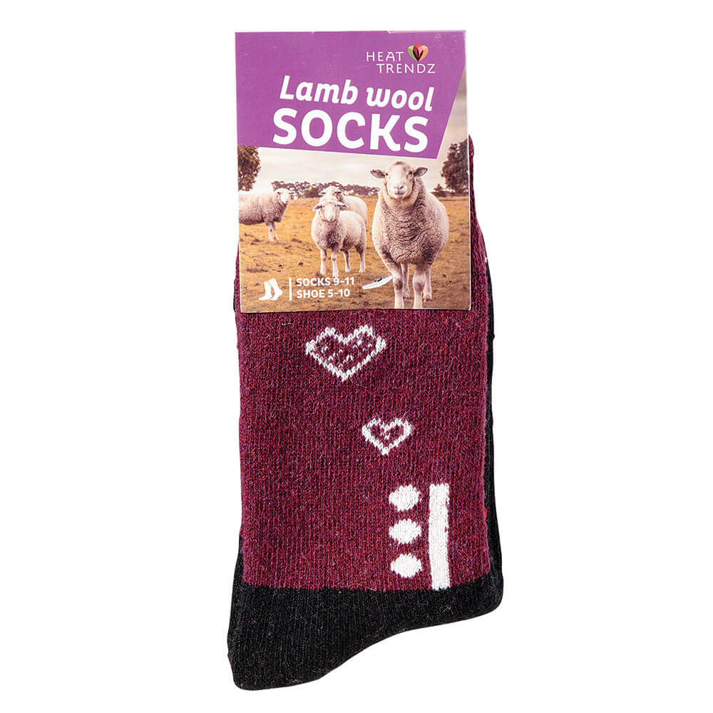 Heat Trendz Women's Faux Lamb Wool Socks