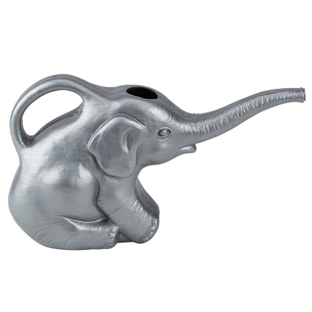 Plastic Elephant Watering Can, 2 Qt